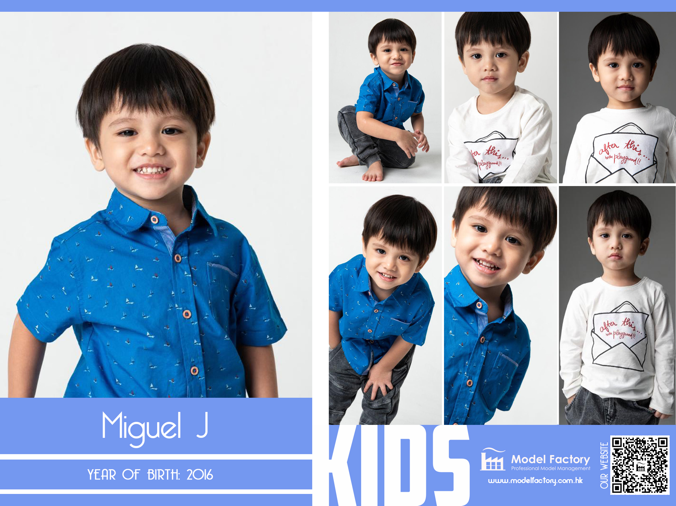 Model Factory Mix Kids Model Miguel J